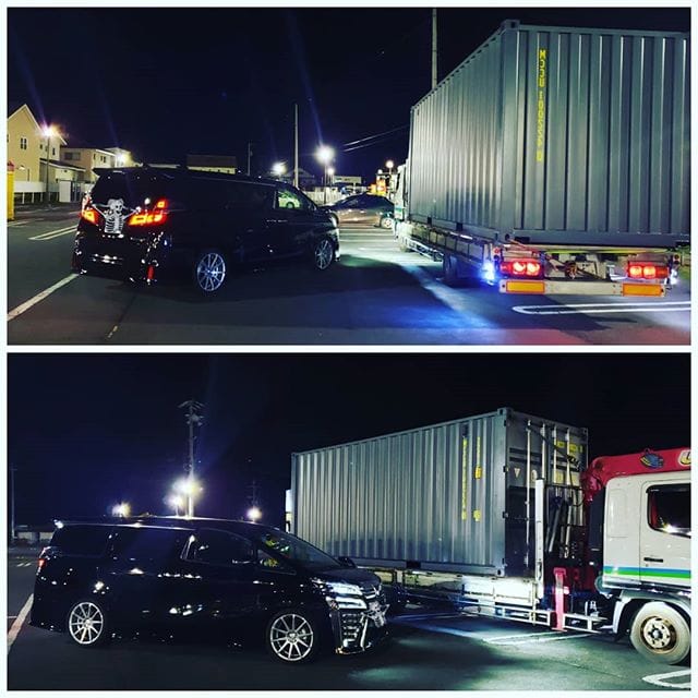 街で見かけたベルファイア(^^)インスタ映えに・・ (Instagram)