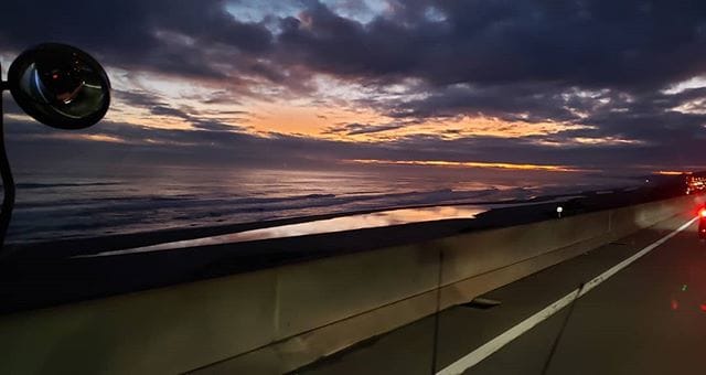 千葉県納品の帰り道・・潮見バイパス　静岡県湖西市にて(^^) (Instagram)