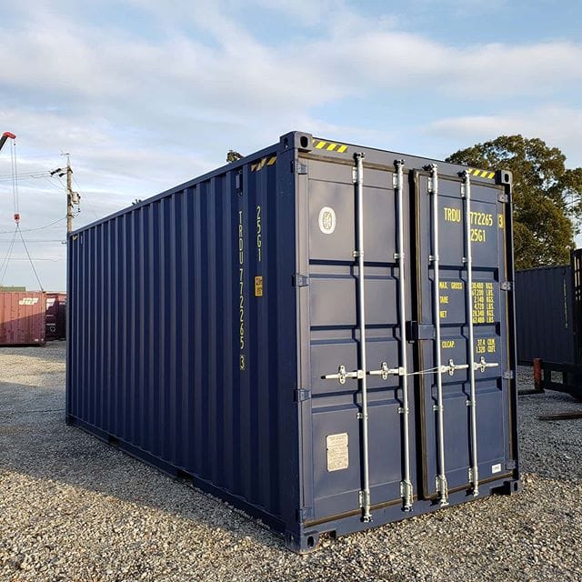 おはようございます(^^)20f濃紺ハイキューブ(背高)コンテナ新品(ワンウェイ品)外寸高さ約2.9メートルありますよ!気になるかたは、メールよりお問い合わせ下さいm(__)m (Instagram)